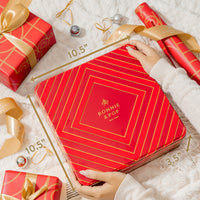 Christmas Chocolate Gift Basket – Extra Large Tin Loaded with Truffles and Chocolate Holiday Favorites