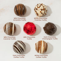 Chocolate Gift Tin- Gift Box Tin- Red and Gold