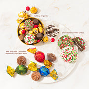 Christmas Gift Basket – Nutcracker Soldier Keepsake Tin Filled with Holiday Snack Mix