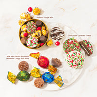 Christmas Gift Basket – Nutcracker Soldier Keepsake Tin Filled with Holiday Snack Mix