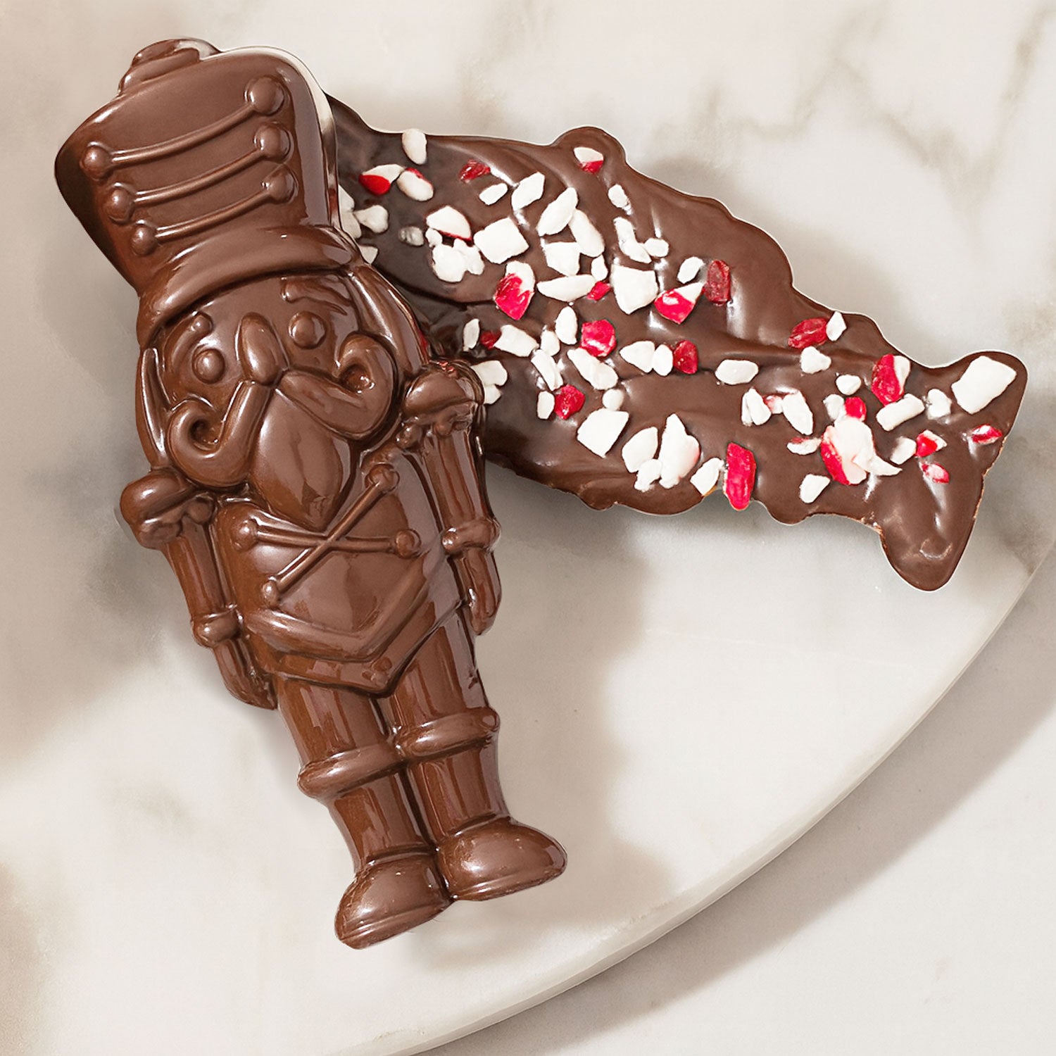 Christmas Gift Basket – Festive Soldier Tin with Holiday Candy & Chocolate Assortment