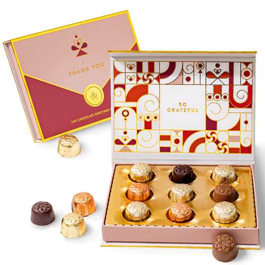 Thank You Chocolate Gift Box | Edible Greeting Card