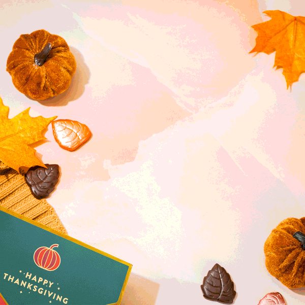 Thanksgiving Chocolate Greeting Card Gift Box – Bonnie and Pop