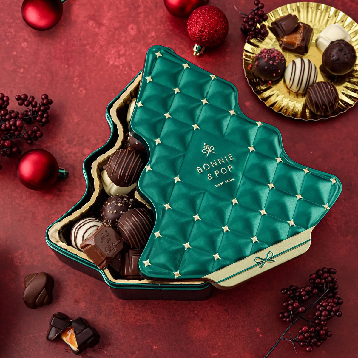 Festive Forest Belgian Truffle Tree