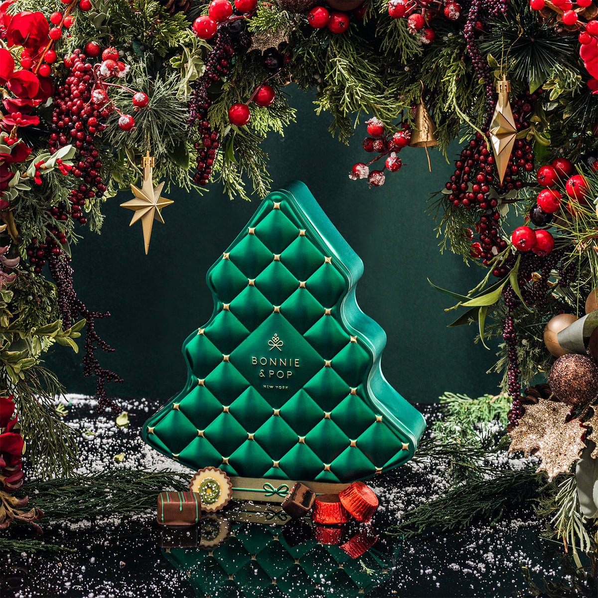 Festive Forest Belgian Truffle Tree