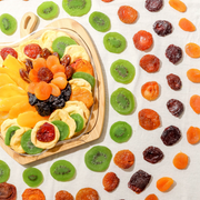 Dried Fruit Gift Basket in Convertible Wooden Tray – Healthy & Elegant Fruit Gift