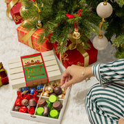 Christmas Gift Basket – Nutcracker Sweets Crate in Festive Wooden Box