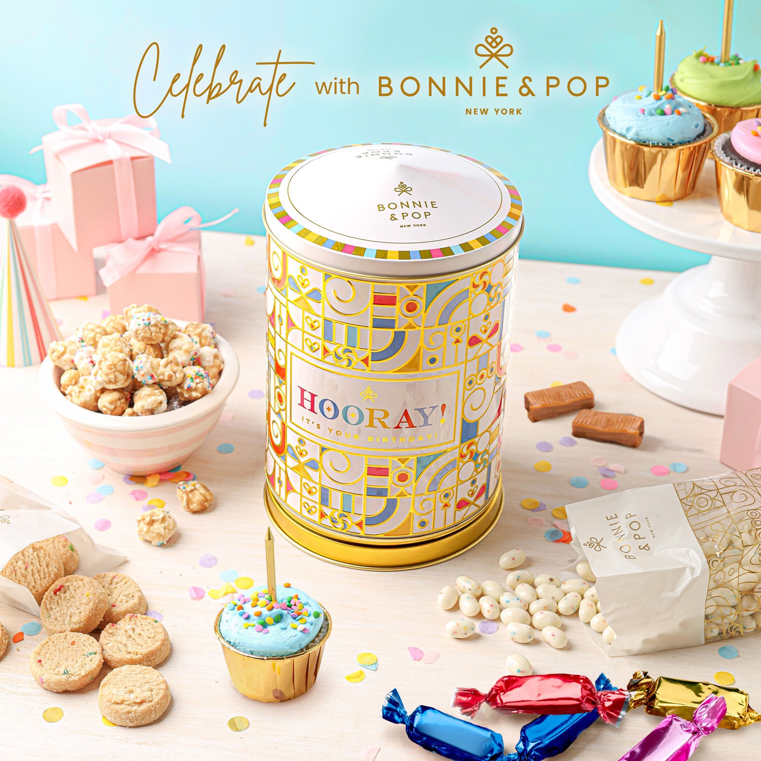Happy Birthday Tin - Summer Edition