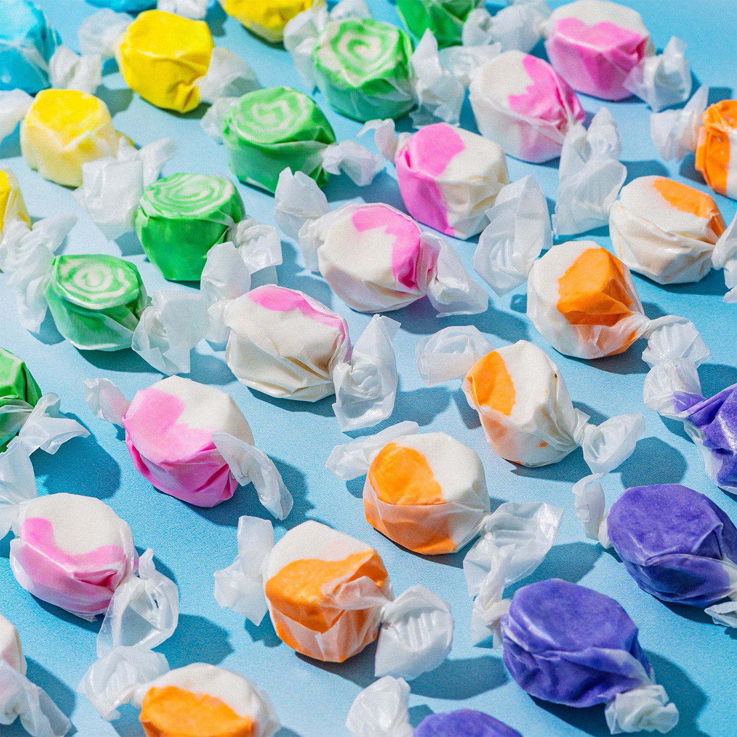 Summer Candy Gift with 7 Assorted Flavors | Beach Ball Salt Water Taffy Gift Box