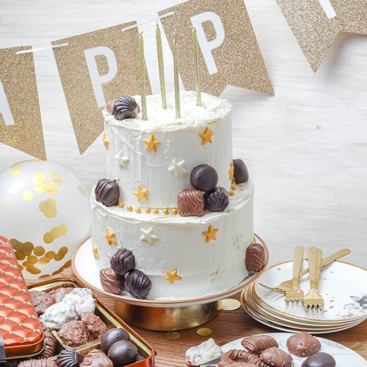 Birthday Chocolate Gift Tin