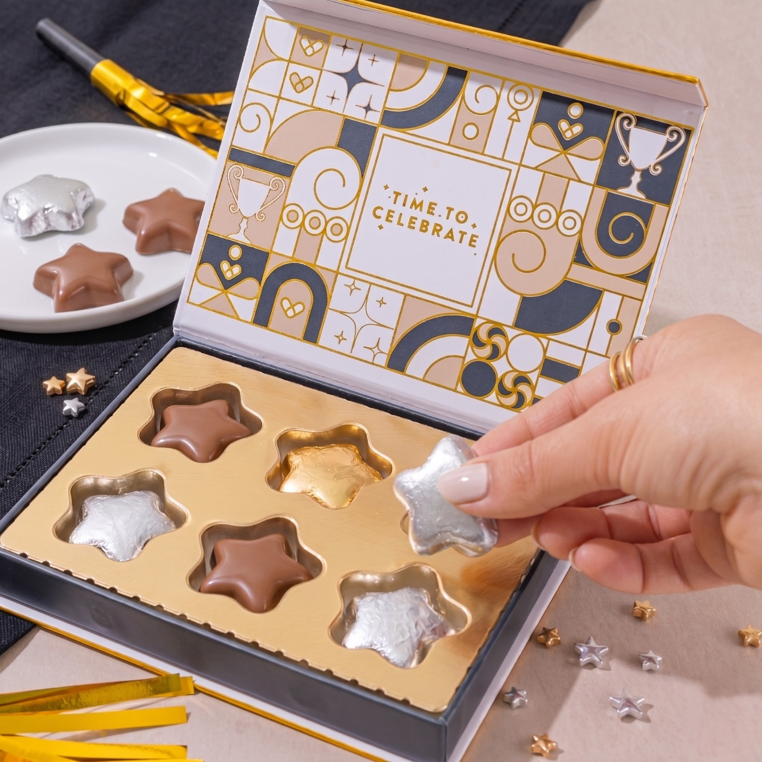 Congratulations Chocolate Gift Box | Edible Greeting Card