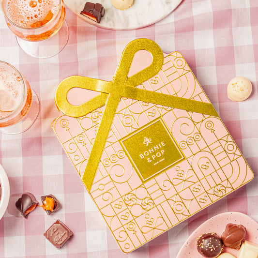 Chocolate Gift Basket for Women– Gift Tin with Assorted Chocolates