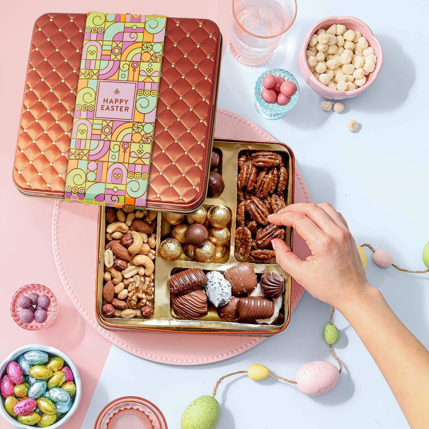 Easter Egg Chocolate and Nut Mix