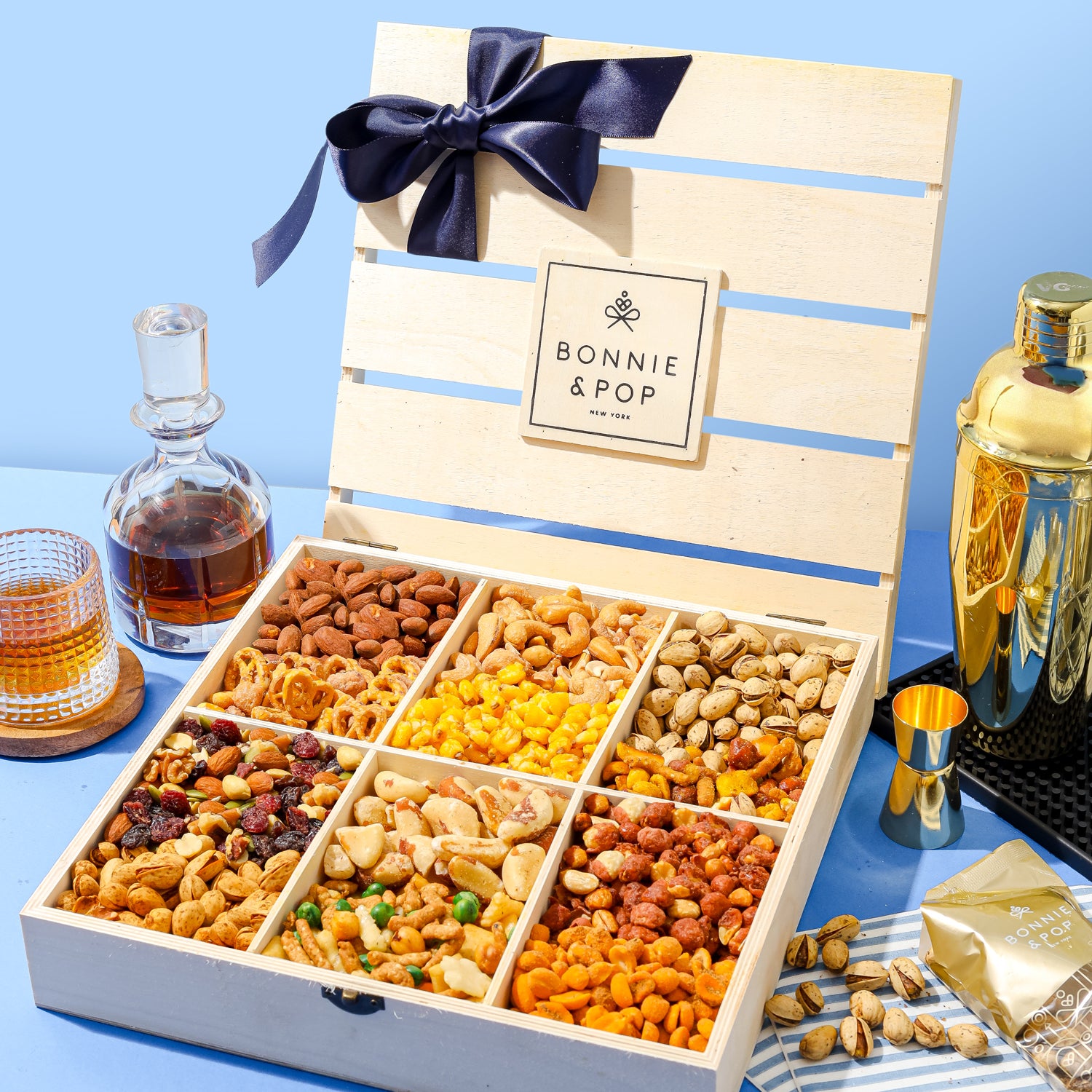 Deluxe Nut and Snack Crate – Bonnie and Pop