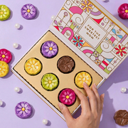 Mother's Day Gift, Chocolate Card Gift Box, 6 Individually Wrapped Chocolates, Food Sweets Candy Gift Greeting