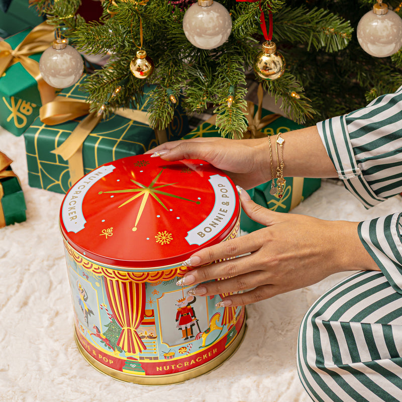 Christmas Nutcracker Musical Holiday Popcorn Carousel