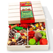 Christmas Gift Basket – Nutcracker Sweets Crate in Festive Wooden Box