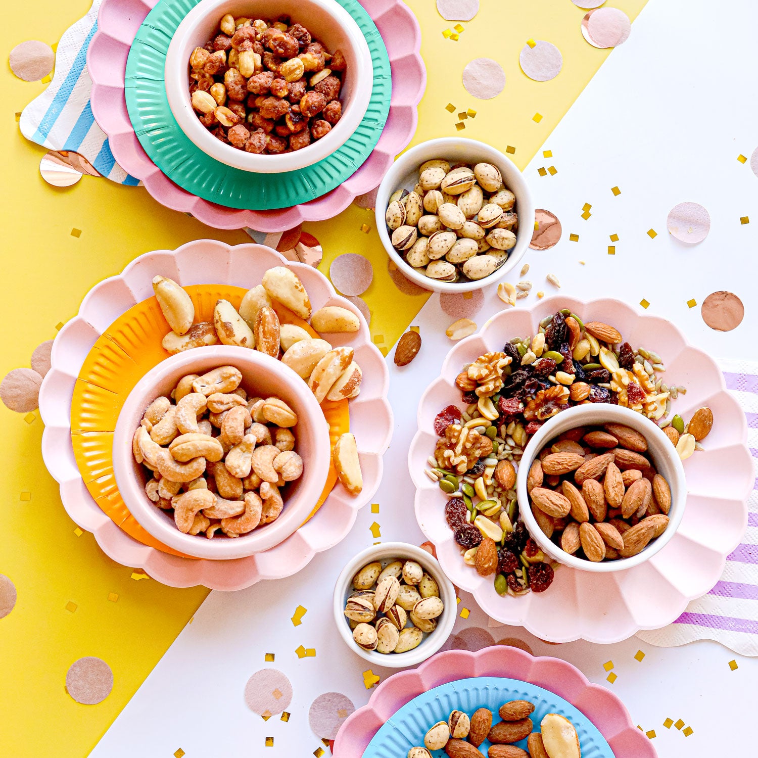 Birthday Nut Gift Crate – Gourmet Gift Box in a Rustic Wooden Box