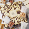 Thanksgiving Gift – Gourmet Nut Crate with 6 Compartments of Sweet & Savory Snacks