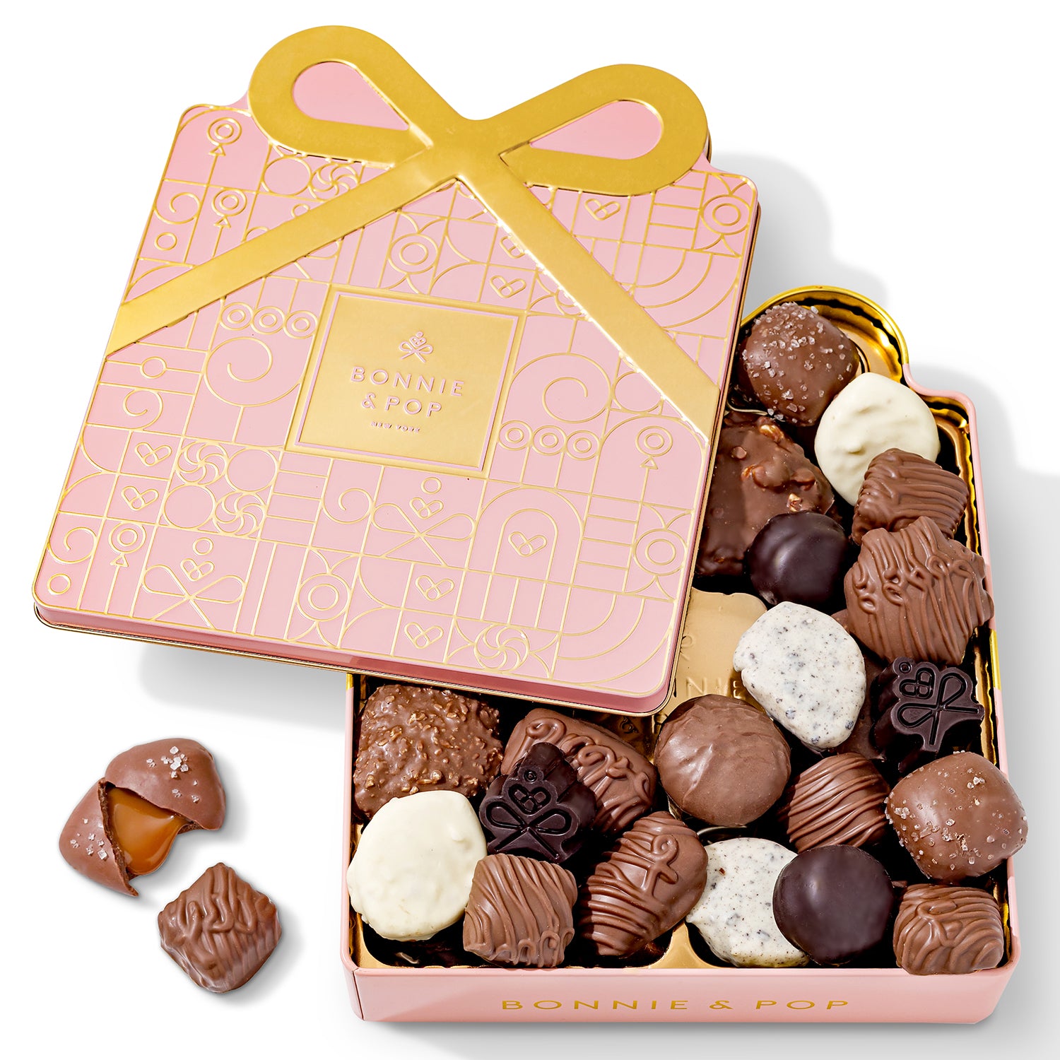 Chocolate Gift Basket, Gift Tin with Assorted Chocolates