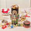 Christmas Gift Basket – Nutcracker Soldier Keepsake Tin Filled with Holiday Snack Mix