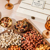 Thanksgiving Gift – Gourmet Nut Crate with 6 Compartments of Sweet & Savory Snacks