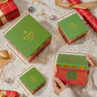 Christmas Gift Basket – Four-Tier Tower of Holiday Chocolates, Caramels & Treats